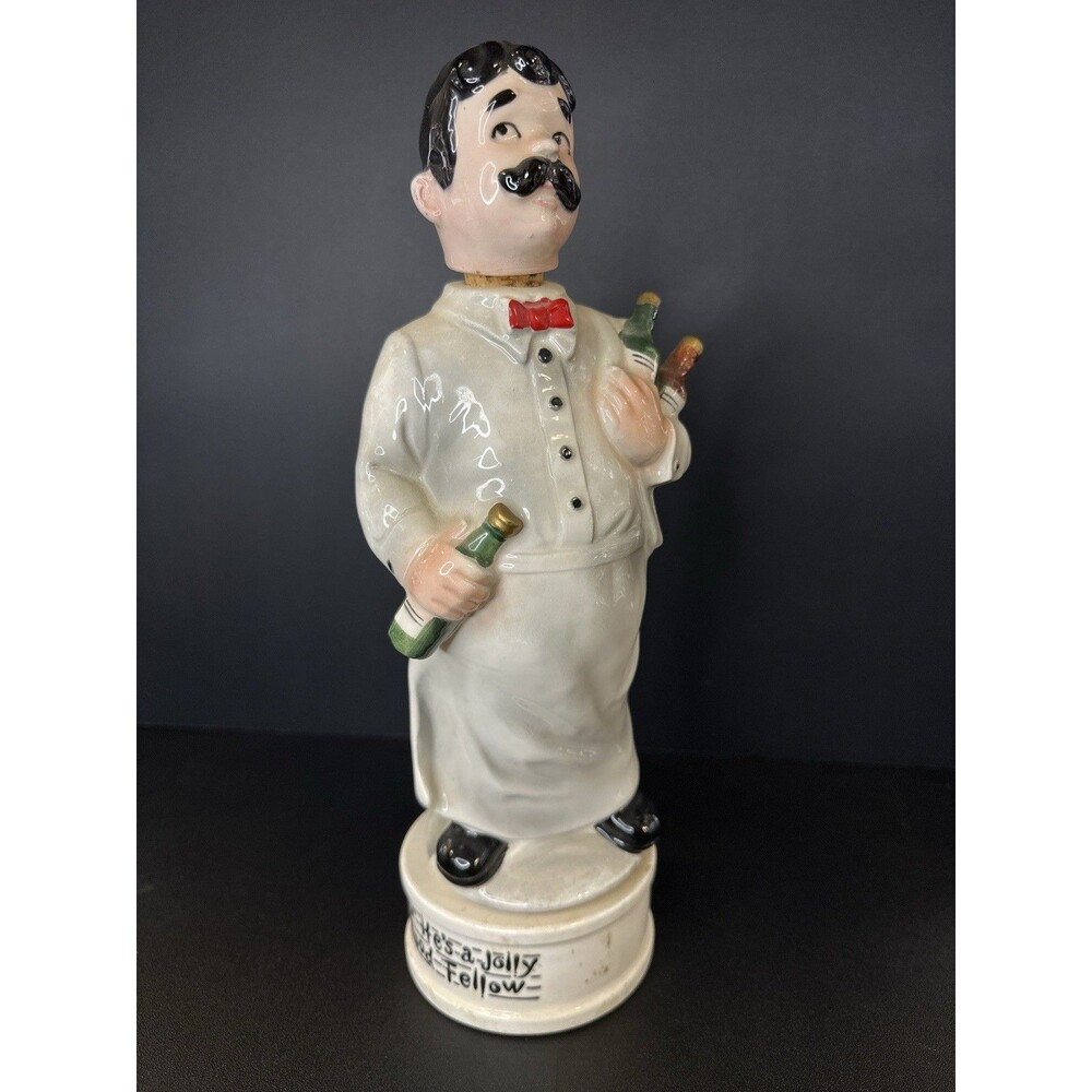 Vintage Made‎ in Japan Bartender Music Decanter – “For He’s a Jolly Good Fellow”